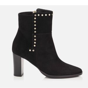 Jimmy Choo Harlow Suede Stud Booties